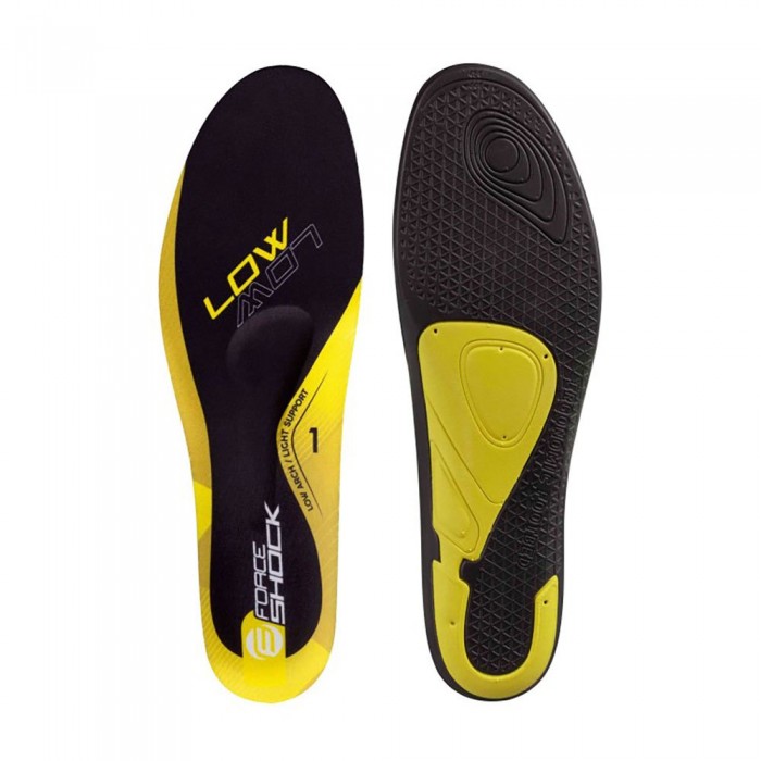 [해외]FORCE 깔창 Shock Low 1139920208 Black / Yellow