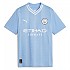 [해외]푸마 Manchester City FC Replica 주니어 홈 반팔 티셔츠 3139910770 Light Blue