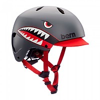 [해외]BERN 헬멧 Comet 14139766101 Grey Shark