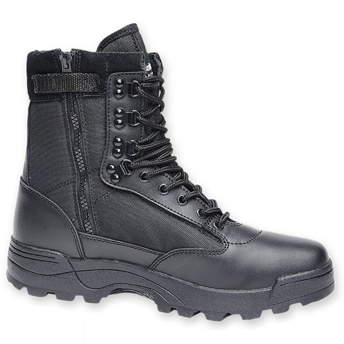 [해외]BRANDIT Tactical Zipper Hiking Boots 14138023740 Black