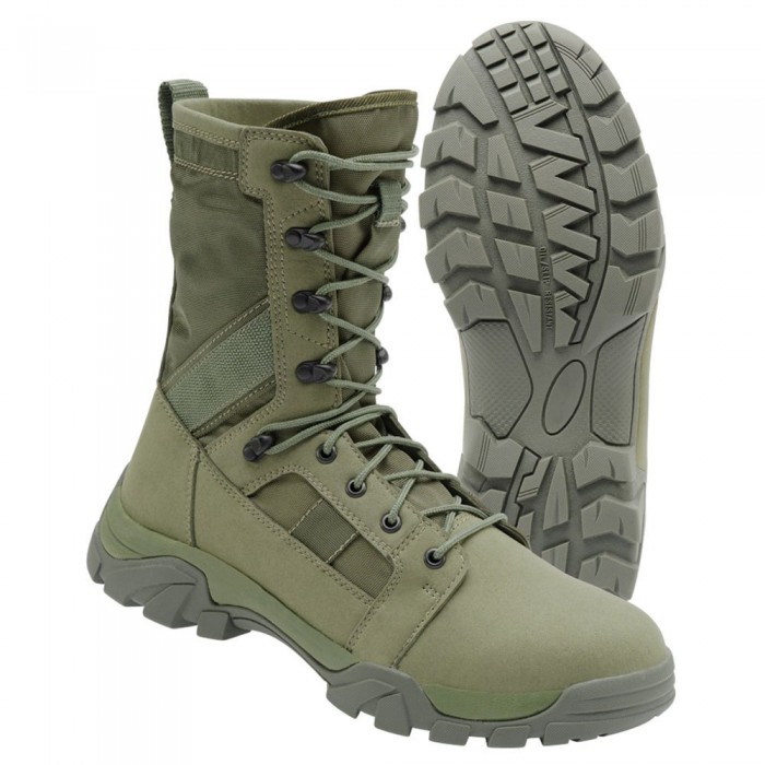 [해외]BRANDIT Defense Hiking Boots 14138023755 Olive
