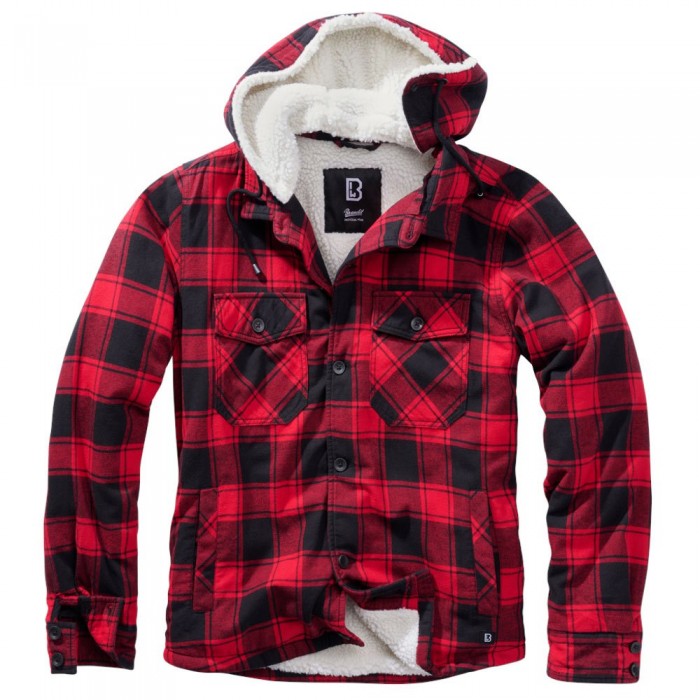 [해외]BRANDIT Lumberjack 자켓 14138023239 Red / Black