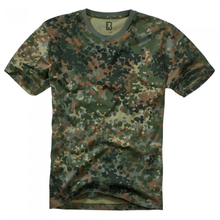[해외]BRANDIT 짧은 소매 T-셔츠T-셔츠14138023305 Flecktarn