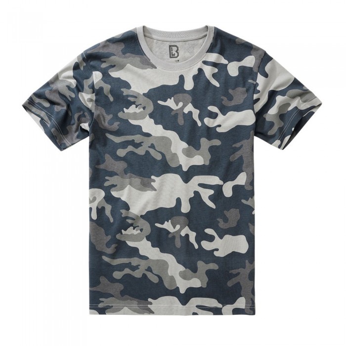 [해외]BRANDIT 숏 슬리브 티셔츠 14139107976 Grey Camo