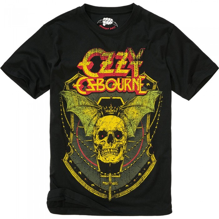 [해외]BRANDIT Ozzy Skull 숏 슬리브 티셔츠 14139930832 Black