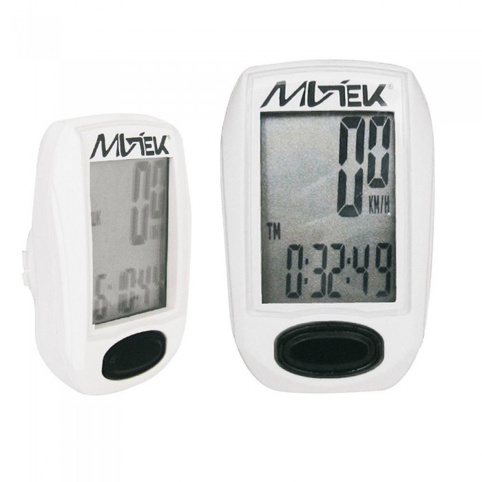[해외]MVTEK Zetasport 15 Wireless 자전거 컴퓨터 1139881921 White