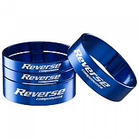[해외]REVERSE COMPONENTS 헤드셋 스페이서 Ultra 라이트 1-1/8´´ 4 단위 1139934038 Blue