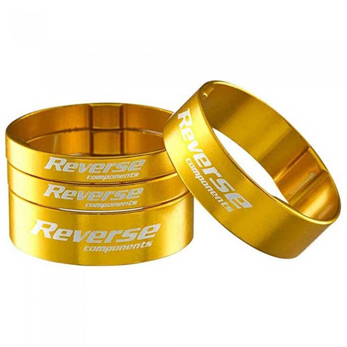 [해외]REVERSE COMPONENTS 헤드셋 스페이서 Ultra 라이트 1-1/8´´ 4 단위 1139934039 Gold