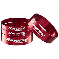 [해외]REVERSE COMPONENTS 헤드셋 스페이서 Ultra 라이트 1-1/8´´ 4 단위 1139934044 Red