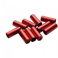 [해외]SALTBMX 엔드 캡 Cable 10 단위 1139950590 Red