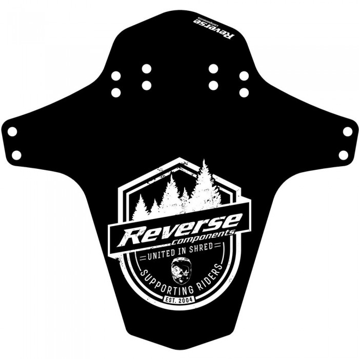 [해외]REVERSE COMPONENTS Supporting Riders 머드가드 1139950525 Black / White