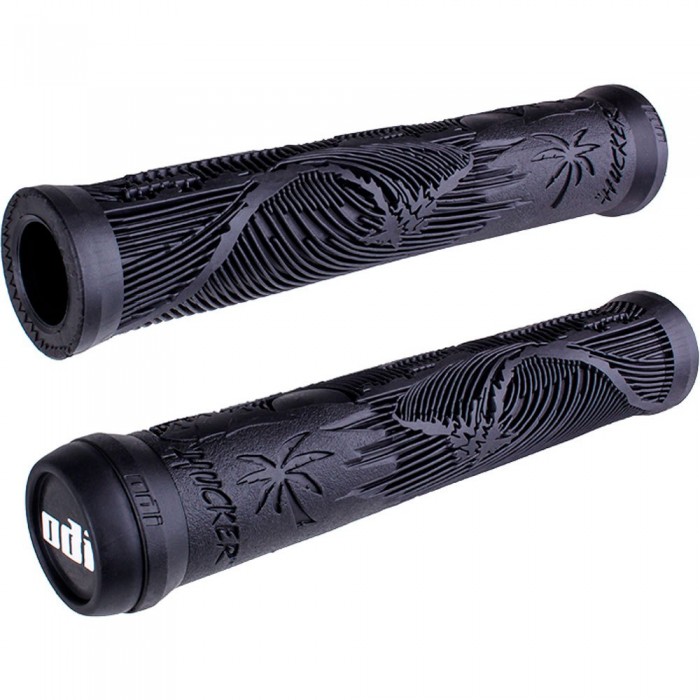 [해외]ODI Hucker Flangeless 핸들 그립 1140008752 Black