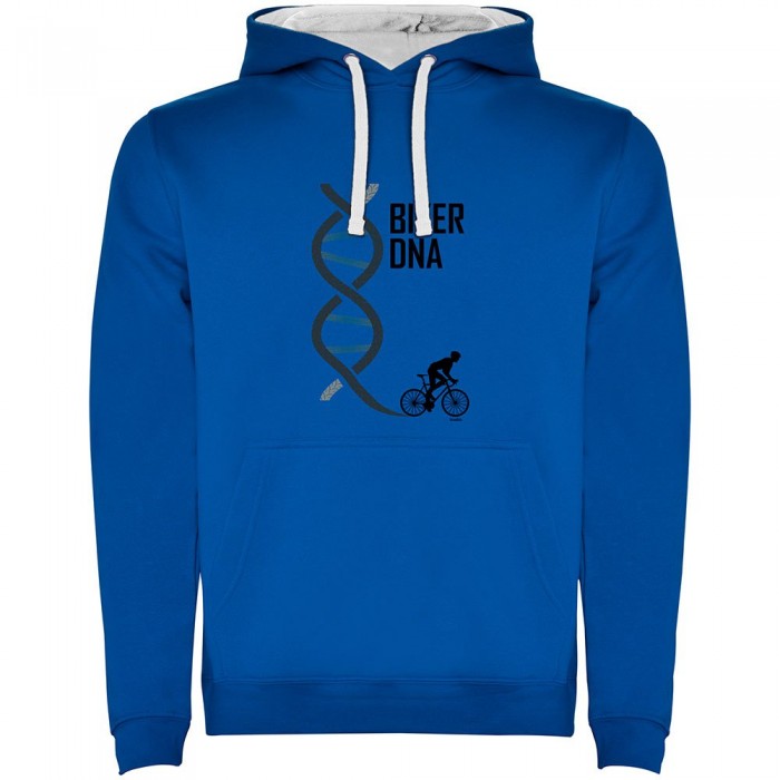 [해외]KRUSKIS Biker DNA Two-Colour 후드티 1139995674 Royal Blue / White