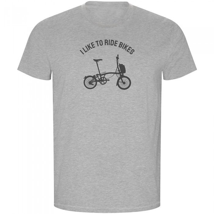[해외]KRUSKIS I Like To Ride Bikes ECO 반팔 티셔츠 1139995788 Heather Grey