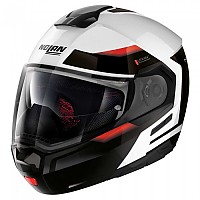 [해외]놀란 N90-3 06 Reflector N-COM 모듈형 헬멧 9139962039 Metal White / Black / Red