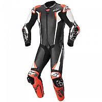 [해외]알파인스타 Racing Absolute V2 가죽 옷 9139592809 Black / White / Fluo Red