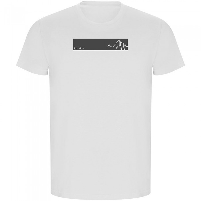 [해외]KRUSKIS 프레임 Mountain ECO 반팔 티셔츠 4139995752 White