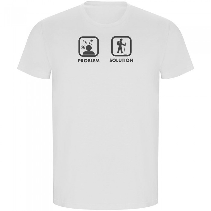 [해외]KRUSKIS 프로blem 솔루션 Trek ECO 반팔 티셔츠 4139995905 White