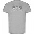 [해외]KRUSKIS Sleep Eat And Climb ECO 반팔 티셔츠 4139995952 Heather Grey