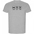 [해외]KRUSKIS Sleep Eat And Trek ECO 반팔 티셔츠 4139995974 Heather Grey