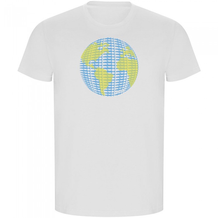 [해외]KRUSKIS Barracuda World ECO 반팔 티셔츠 10139995664 White