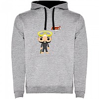 [해외]KRUSKIS Chibi Diver Two-Colour 후드티 10139995691 Heather Grey / Black