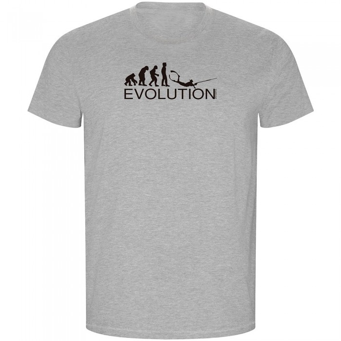 [해외]KRUSKIS Evolution Spearfishing ECO 반팔 티셔츠 10139995727 Heather Grey