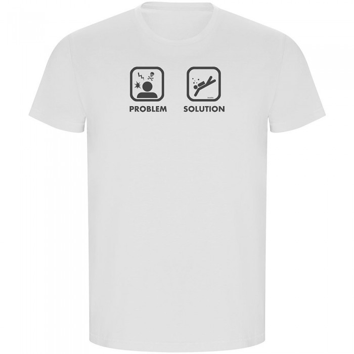 [해외]KRUSKIS Problem 솔루션 ECO 숏 슬리브 티셔츠 10139995883 White