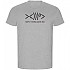 [해외]KRUSKIS Simply Diving Addicted ECO 반팔 티셔츠 10139995933 Heather Grey