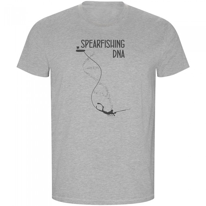 [해외]KRUSKIS Spearfishing DNA ECO 숏 슬리브 티셔츠 10139995988 Heather Grey