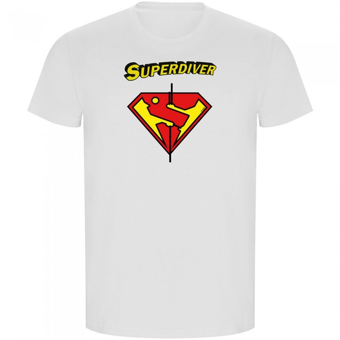 [해외]KRUSKIS Super Diver ECO 반팔 티셔츠 10139995999 White