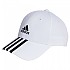 [해외]아디다스 3 Stripes Cotton Twill Baseball 모자 139932424 White / Black