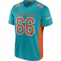 [해외]파나틱스 NFL 코어 Franchise 반팔 티셔츠 139872027 New Aqua / Dark Orange