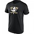 [해외]파나틱스 Anaheim Ducks Primary 로고 Graphic 반팔 티셔츠 139872045 Black 2BD