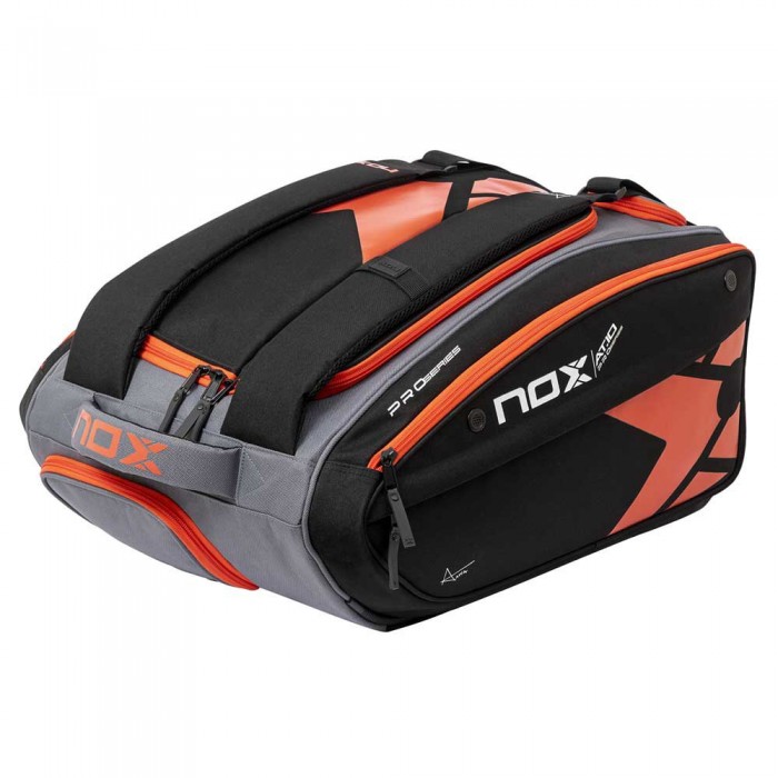 [해외]NOX AT10 Competition XL Compact Padel Racket Bag 12139267031 Black / Orange