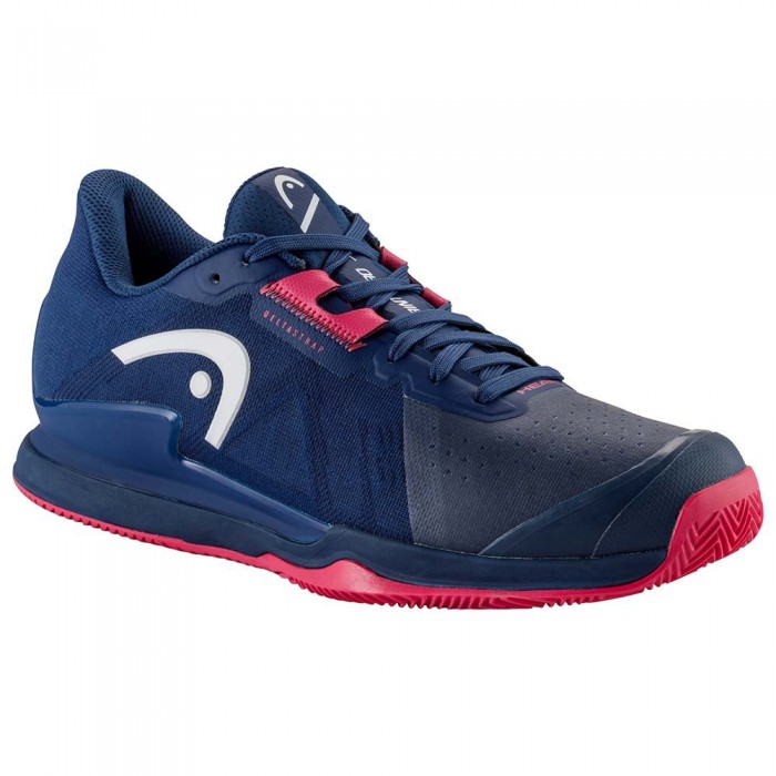 [해외]헤드 RACKET Sprint Pro 3.5 Hard Court Shoes 12139489254 Dark Blue / Azalea