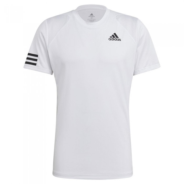 [해외]아디다스 Club 3-Stripe 숏 슬리브 티셔츠 12139972244 White / Black