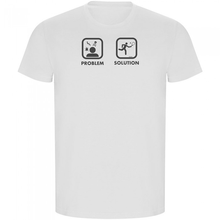 [해외]KRUSKIS Problem 솔루션 Smash ECO 숏 슬리브 티셔츠 12139995897 White