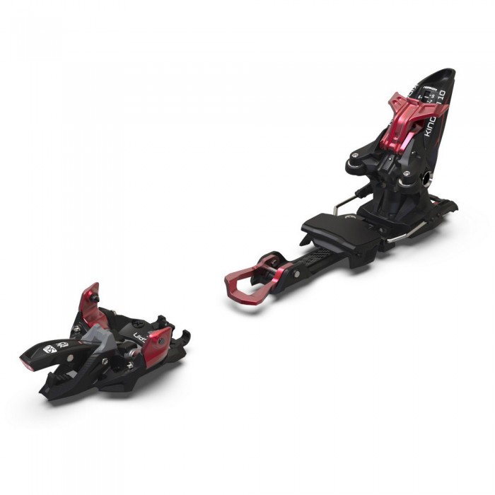 [해외]K2 투어링 스키 바인딩 Kingpin 10 100 mm 5139103459 Black / Red