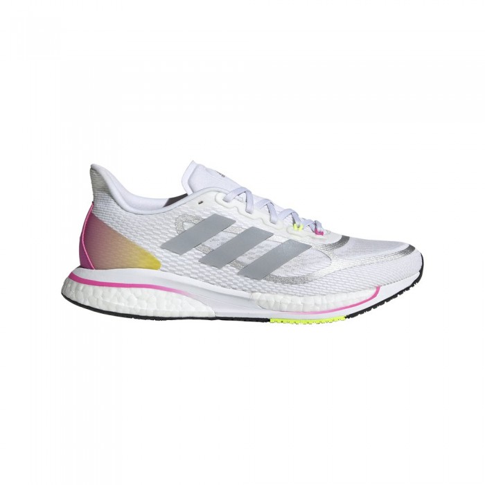 [해외]아디다스 Supernova + W Running Shoes 6137892281 Ftwr White / Halo Silver / Screaming Pink