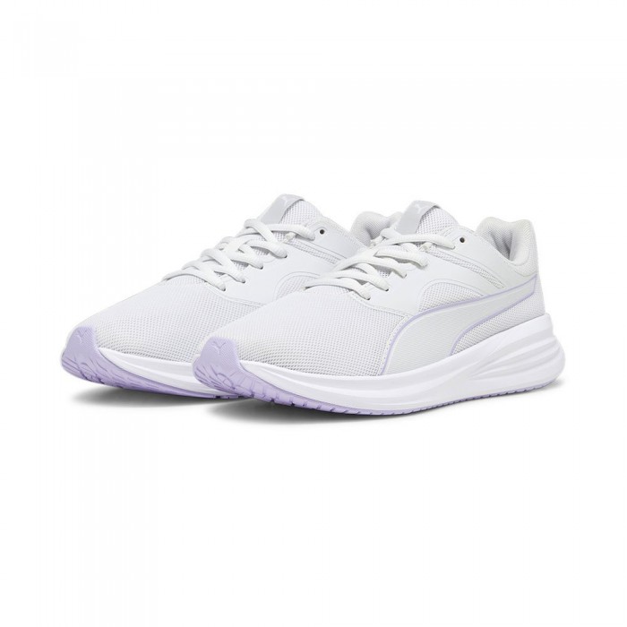 [해외]푸마 Transport Running Shoes 6139911161 Feather Gray / Vivid Violet