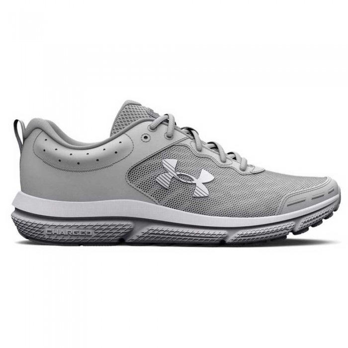 [해외]언더아머 Charged Assert 10 Running Shoes 6139418796 Mod Gray / Mod Gray / White