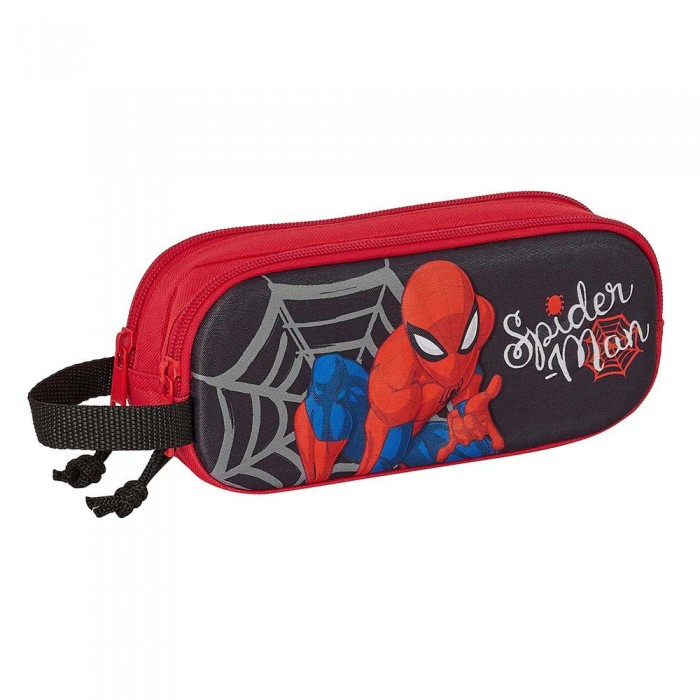 [해외]SAFTA 필통 Spider-Man 3D Double 14139812836 Multicolor