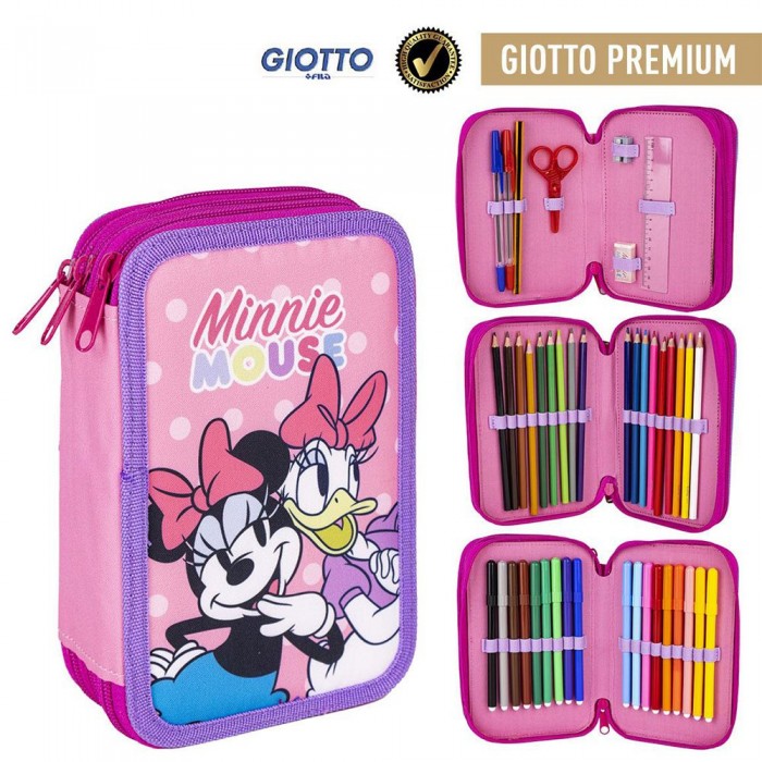 [해외]CERDA GROUP 필통 Minnie Mouse Giotto Premium 14139971607 Pink