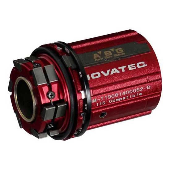 [해외]NOVATEC 프리허브 바디 Shimano B2 1139913597 Red