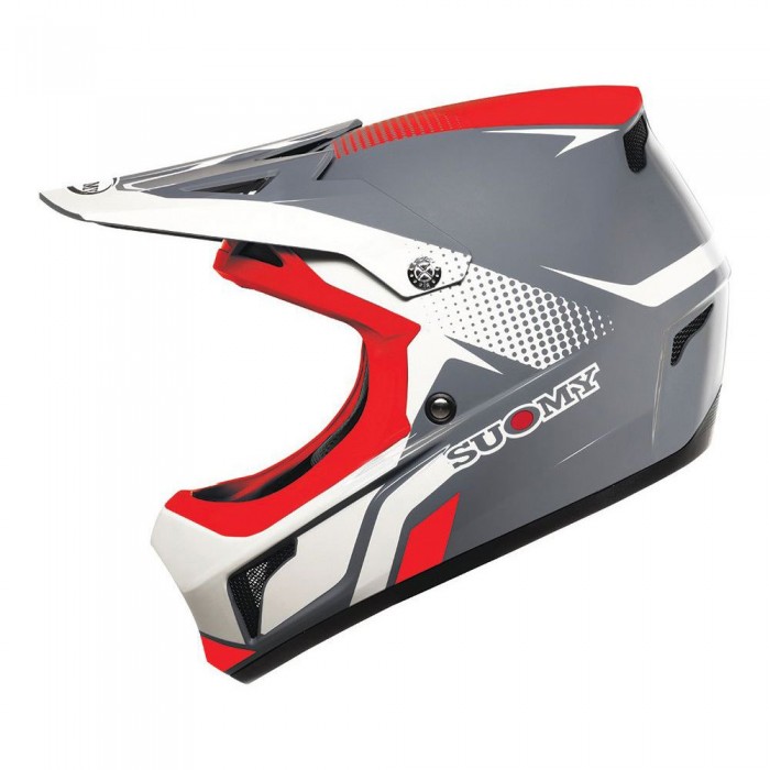 [해외]수오미 Extreme 다운힐 헬멧 1139911746 Grey / Red / White