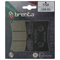 [해외]BRENTA MOTO 3094 유기농 리어 브레이크 패드 9139881369 Black / Silver