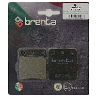 [해외]BRENTA MOTO 3106 유기농 리어 브레이크 패드 9139881381 Black / Silver