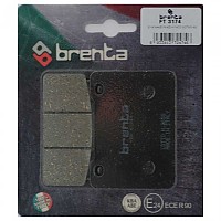 [해외]BRENTA MOTO 3174 유기농 리어 브레이크 패드 9139881429 Black / Silver