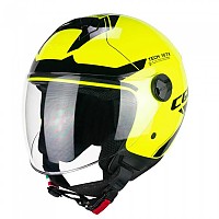 [해외]CGM 167X Flo 테크 오픈 페이스 헬멧 9140018766 Fluo Yellow / Black
